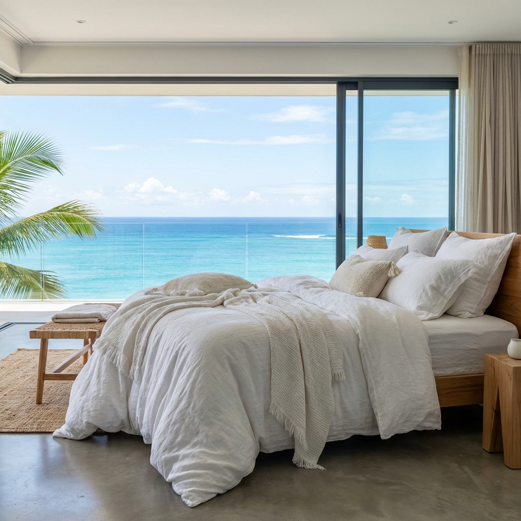 Master bedroom ocean view